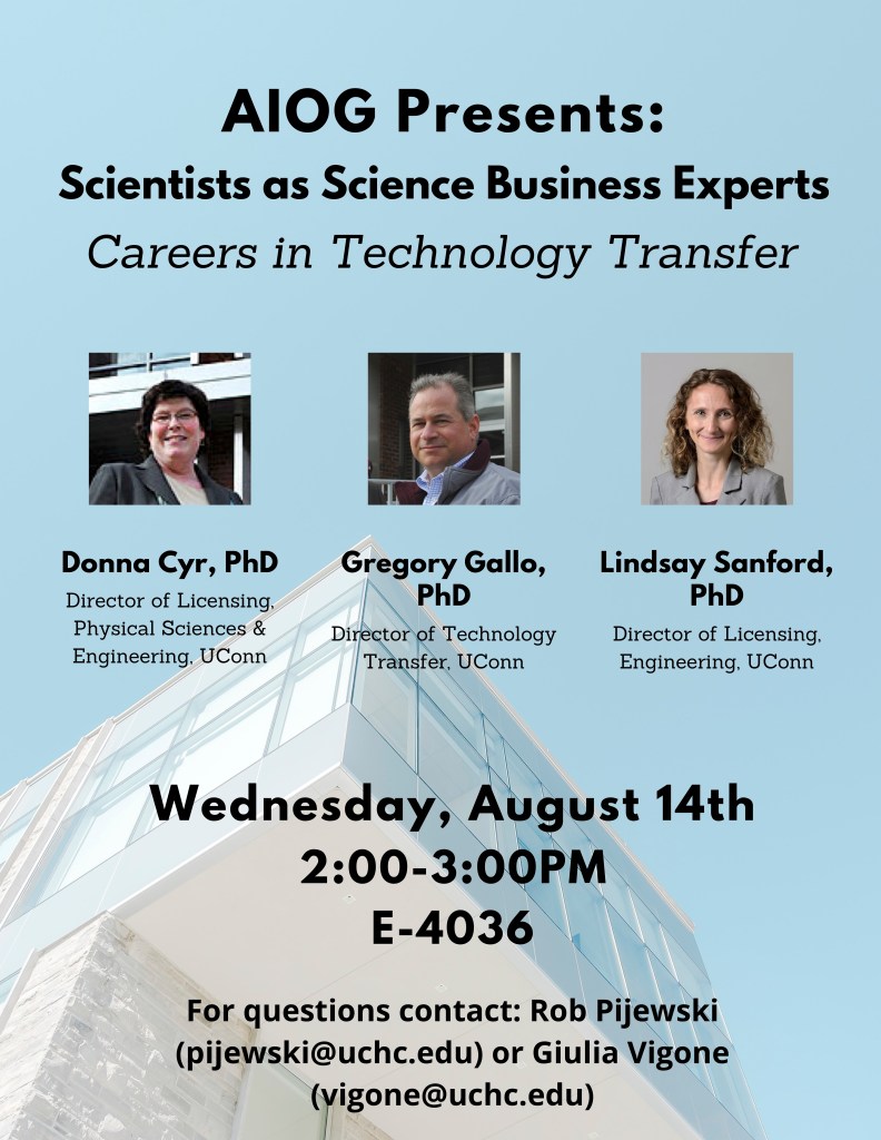 career in technology transfer