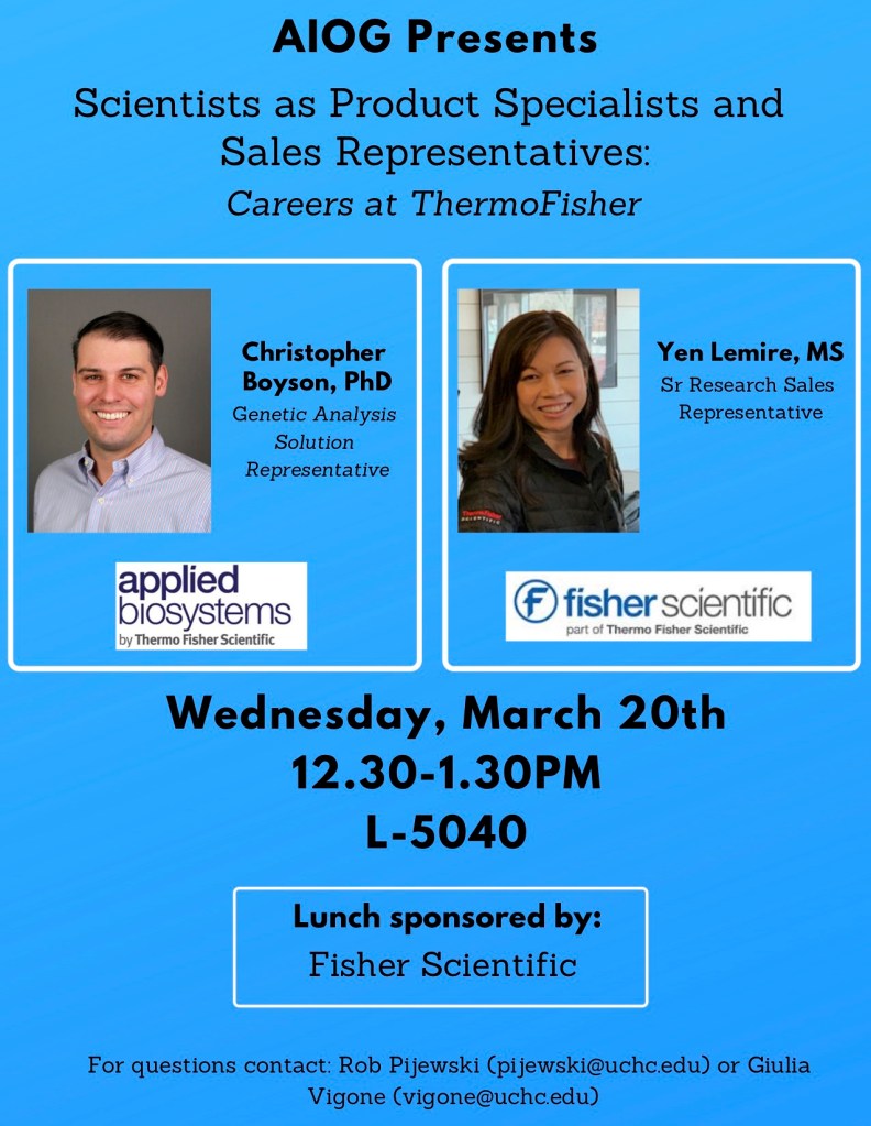 Career at ThermoFisher