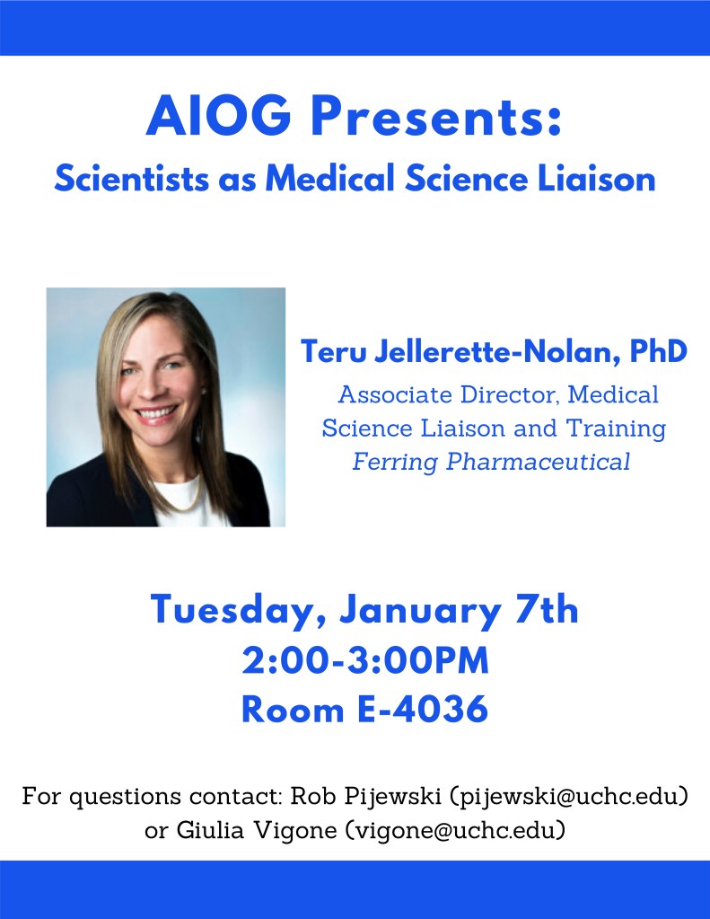 Scientists as medical science liaison